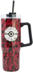 Cană termos cu pai Stor Pokemon - Thunderstruck, 940 ml