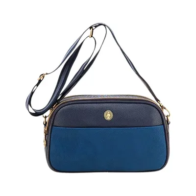 Geantă crossbody, Blue, 26.5x7.5x16.5 cm, colecția Uni, Pip Studio