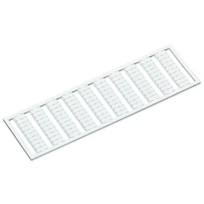 WSB marking card; as card; MARKED; +/- (50x); not stretchable; Vertical marking; snap-on type; white