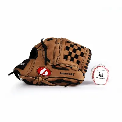 GBSL-2 Set de mănuși și mingi de baseball din piele pentru seniori (SL 120