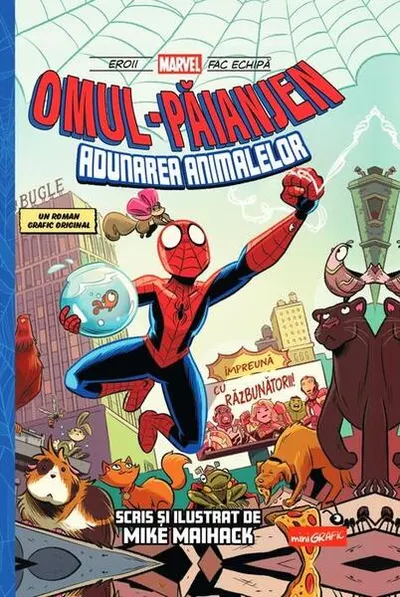 Omul-Păianjen: Adunarea animalelor (Vol. 1) - Hardcover - Mike Maihack