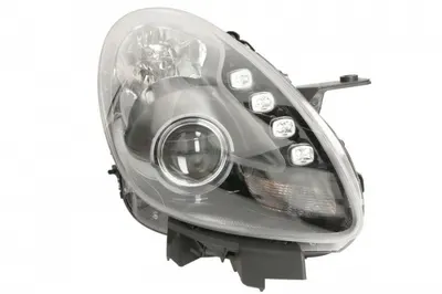 Far Dreapta (halogen, H1 H7, electric, cu motor, bec, culoare insert: titan) potrivit ALFA ROMEO GIULIETTA