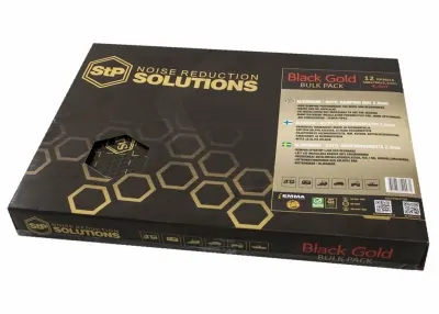 Insonorizant auto Premium STP Black Gold, 2,3mm, 4,5m2, Bulk Pack