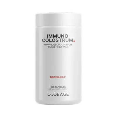 Immuno Bovine Colostrum Colostru Bovin Bogat in Imunoglobuline, 180 capsule, Codeage