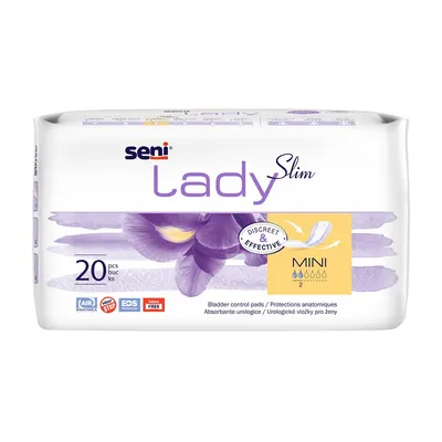 Absorbante pentru incontinenta Lady Mini, 20 bucati, Seni