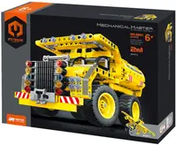 Constructor pentru copii 2 în 1 iM.Master - Camion basculant și avion, 361 piese