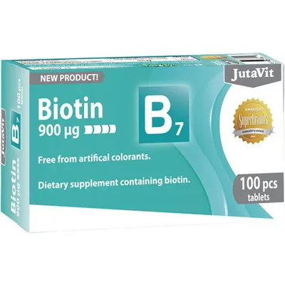 Biotin B7 900µg 100tb