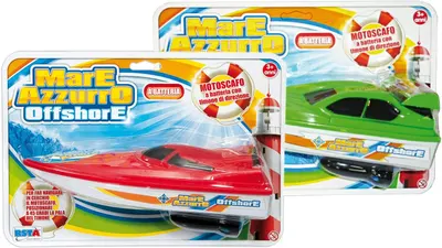 Jucarie pentru copii RS Toys - Mini Barca cu motor