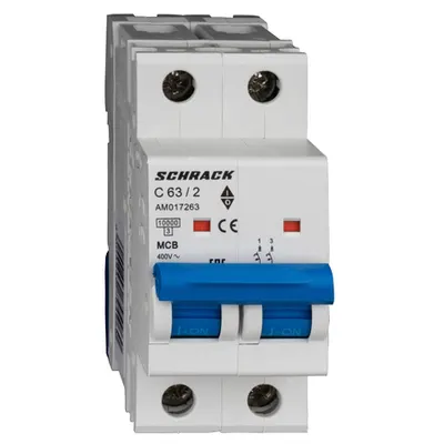 Intreruptor automat AMPARO 10kA, C 63A, 2 poli