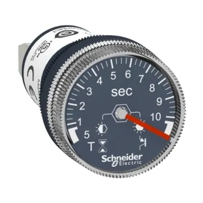 24 Vdc Timer Monofunctie Montat Pe Panou cu 0.5 S, 10 S Temporizare