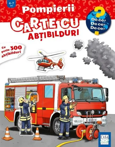Pompierii – Carte cu abțibilduri - Paperback brosat - Niklas Böwer