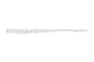 Vierme Jackall Peke Ring 2.7 Inch Clear Hl Flake 8 Buc / Plic