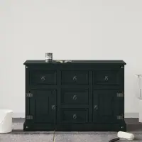 vidaXL Vopsea pentru mobilă Negru 0,75 L Print pe perete
