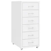 Gossi fiset mobil, alb, 28x41x69 cm, metal