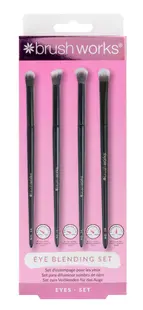 Set 4 pensule pentru machiajul ochilor, 1 bucata, Brushworks