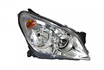 Far dreapta (H1 H7, reglaj electric, cu motoras, fundal cromat) OPEL ASTRA 2007-2014
