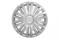 Set 4 bucati capac roata model Alpha, 15inch, culoare argintiu
