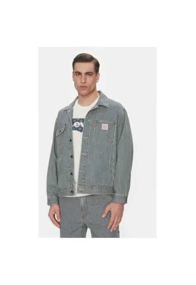 Jacheta de blugi barbati Levi S - A4820-0016 - Bumbac - Bleumarin - Bleumarin