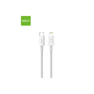 Cablu Iphone Type C 1 metru 20W, 3A Fast Charging, alb Cod: GC-119I