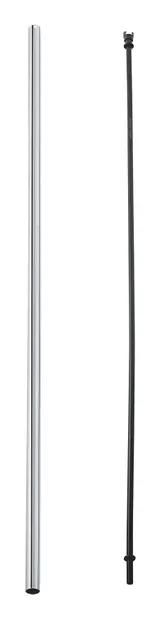 Teava de dus Grohe 48514000, montaj RetroFit, compatibil sisteme dus Grohe, 1140 mm, Crom