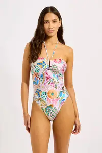 Seafolly costum de baie dintr-o singură piesă pentru femei DD "U" Tube