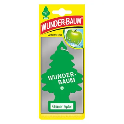 Odorizant auto bradut Wunder-Baum GRUNER APFEL (MAR VERDE)