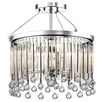 Plafoniera Piper 3 Light Semi-flush Mount