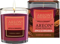 Lumânare parfumată Areon Classic - Apple & Cinnamon, 120 g