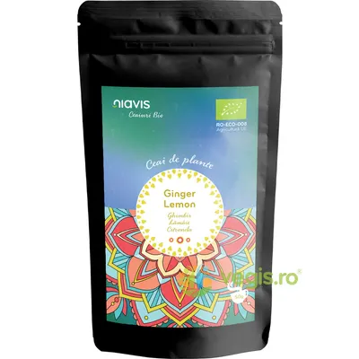 Ceai Ginger Lemon Ecologic/Bio 50g