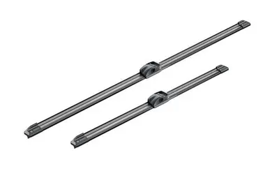 Set stergatoare parbriz BOSCH AeroTwin A523S 3397007523, lungime 650 mm, 450 mm, fara carcasa, pentru vehicule cu volan pe stanga