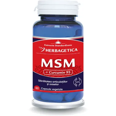 MSM + Curcumin 95 60cps