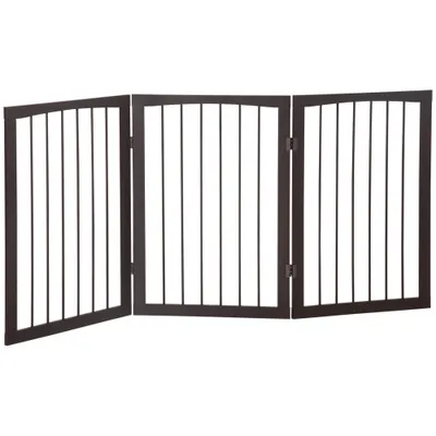 PawHut Poartă de Siguranță Extensibilă pentru Animale, Metal, 160x1.2x76 cm | Aosom Romania