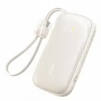 Baterie Externa Baseus EnerFill FC21 Qpow 3 Ultra, 10000mAh, 22.5W, QC + PD, 1 x USB-A - 1 x USB-C, Bej E0027L01