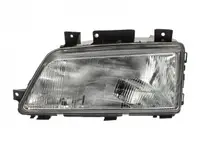 Far fata Stanga (H4, manual, fara motoras, culoare insert: argintiu) potrivit PEUGEOT 405 I, 405 II, 405 II KOMBI