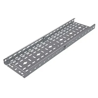Jgheab metalica perforat premufat 300X40 GPK 430 07 PG