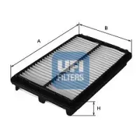 Filtru aer UFI 30.456.00