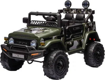 Mașină cu baterie Chipolino - Toyota FJ Cruiser, camuflaj