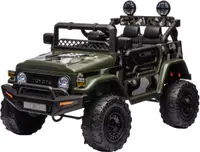 Mașină cu baterie Chipolino - Toyota FJ Cruiser, camuflaj