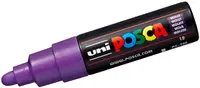 Marker permanent cu varf rotund Uni Posca - PC-7M, 5.5 mm, mov