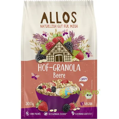Granola cu Fructe de Padure Ecologica/Bio 300g