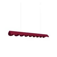 Lustră burgundy LED din aluminiu BISCUIT – Thoro