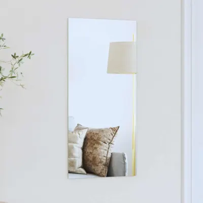 vidaXL Ogledna de perete Dreptunghiular 30 x 60 cm sticlă securizată