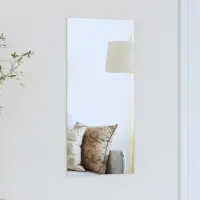 vidaXL Ogledna de perete Dreptunghiular 30 x 60 cm sticlă securizată