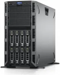 Server Refurbished Dell PowerEdge T330 Tower, 1 x Intel Quad Core Xeon E3-1220 V6 3.00 - 3.50GHz, 32GB DDR4 ECC, 2 x SSD 1TB 870EVO + 2 x HDD 12TB SAS, CD-ROM, 2 X PSU 495W