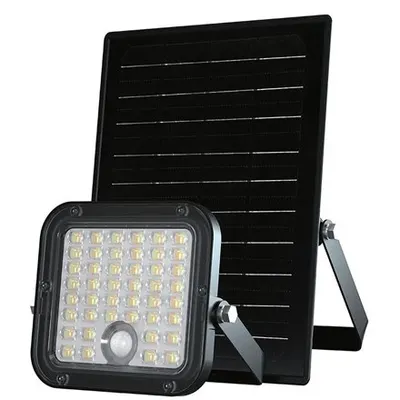 Reflector LED solar 30W 4800LM 3IN1 - negru V-TAC SKU-24277