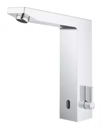 Baterie lavoar cu senzor Grohe Eurocube E 36440000, marime M, 225 mm, mixare, fara alimentator, Crom lucios