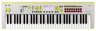 Sintetizator Korg - KROSS 2 61, gri/verde