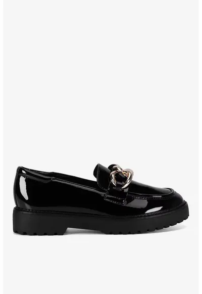 Mocasini dama 5905588821694 - Sintetic - Negru - Negru
