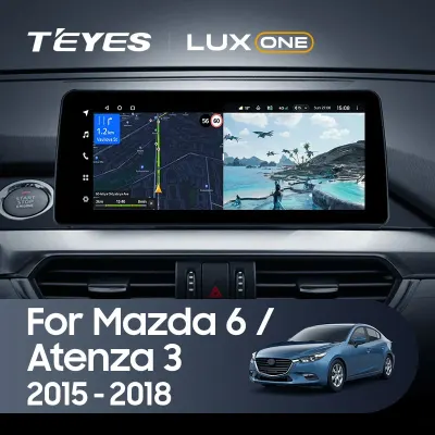 Navigatie Auto Teyes Lux One 360° Mazda 6 2015-2018 6+128GB 12.3" IPS Octa-core 2Ghz, Android 4G Bluetooth 5.1 DSP