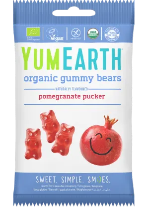 Ursuleti gumati bio fara gluten, 50g, Yumearth